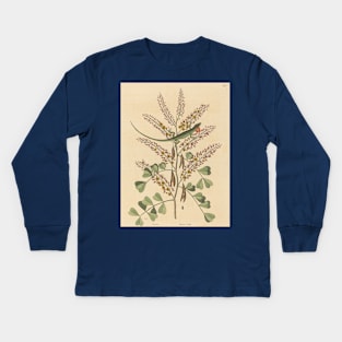 The Green Lizard of Jamaica by Mark Catesby Kids Long Sleeve T-Shirt